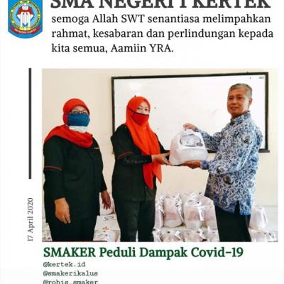 Bantuan Simbolis Dari Kepala Sma 1 Kertek
